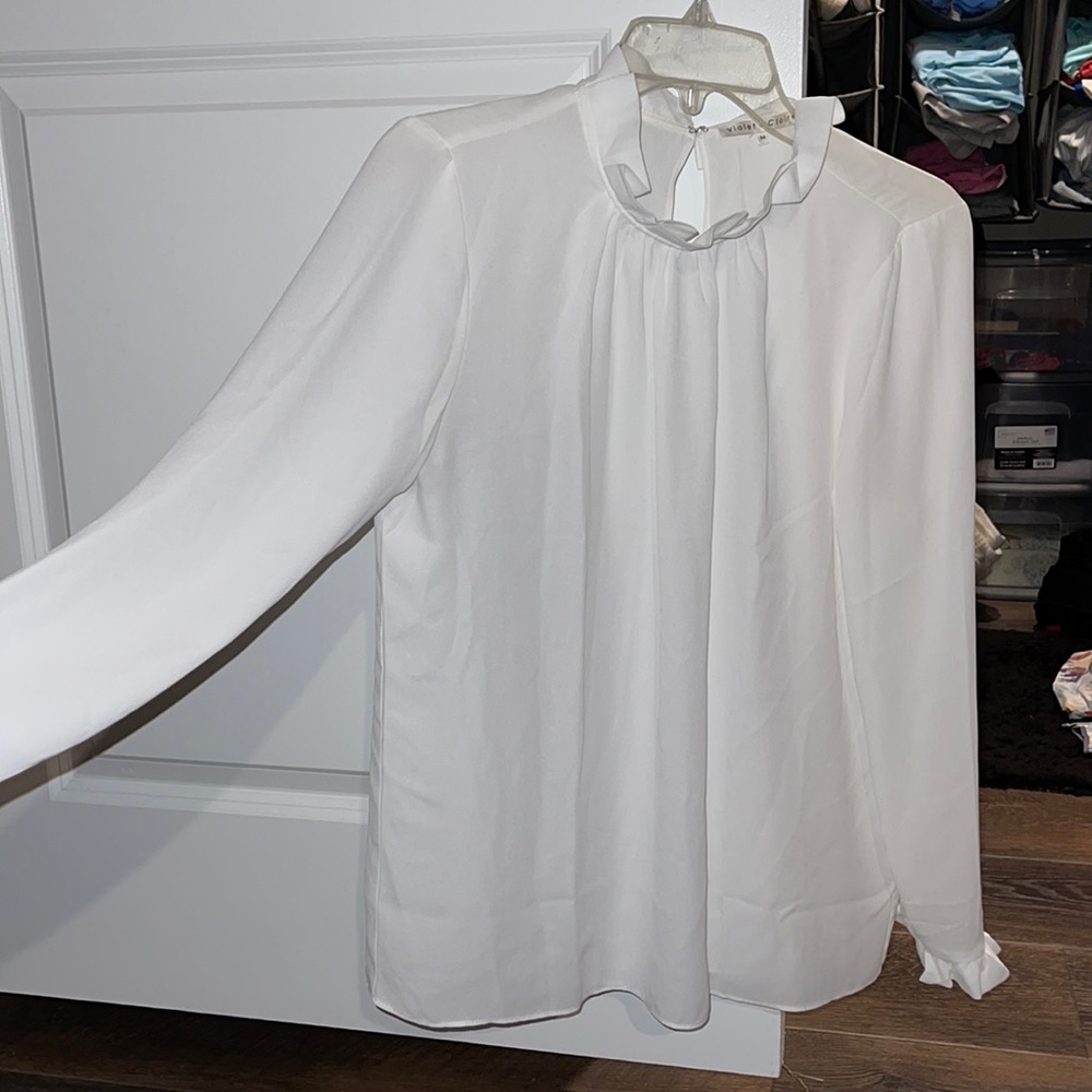 Nice white dress shirt!